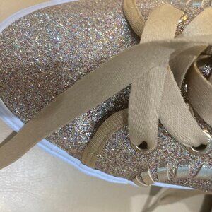 Jack Rogers Sparkly Gold Sneakers